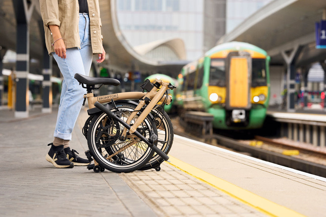 Brompton C Line 12-Speed M12L Dune Sand 2025