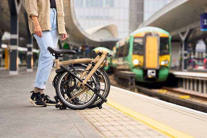 Brompton C Line 12-Speed M12L Dune Sand 2025