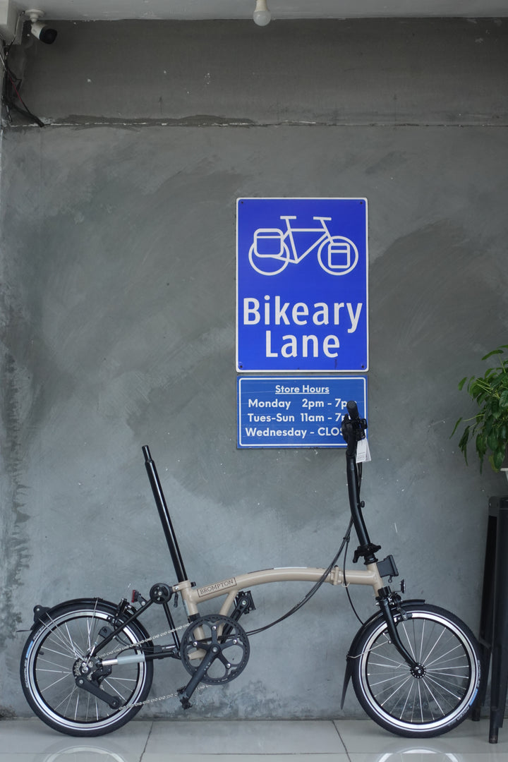 Brompton C Line 12-Speed M12L Dune Sand 2025