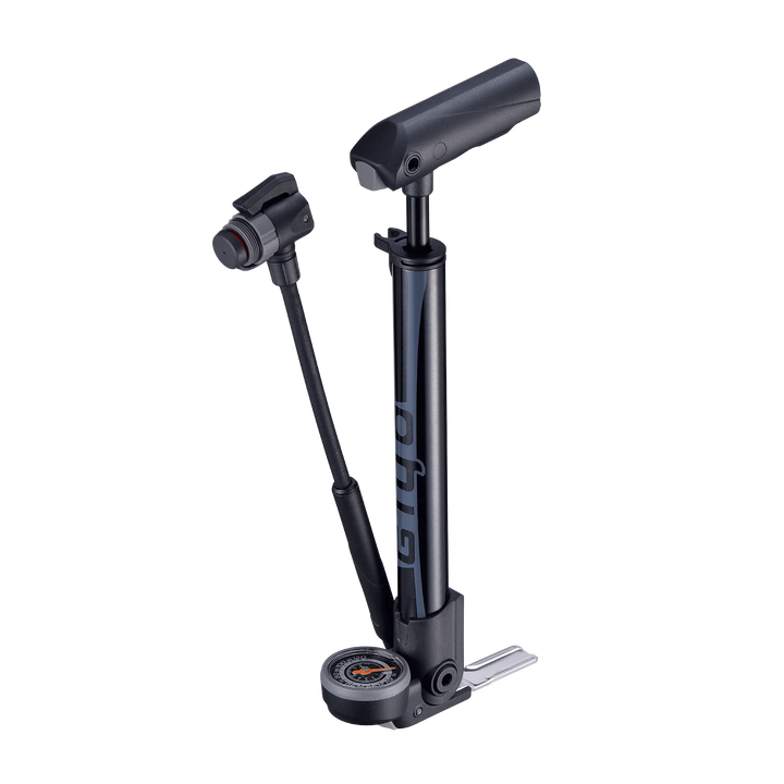 Giyo Mini Floor Pump Foldable with Gauge