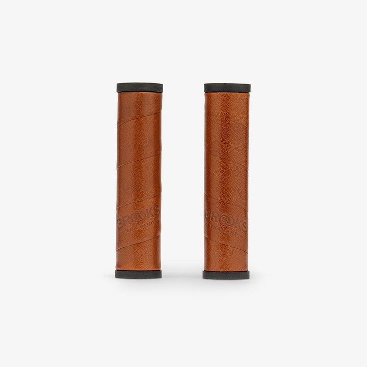 Brooks Willow Leather Grips 130mm