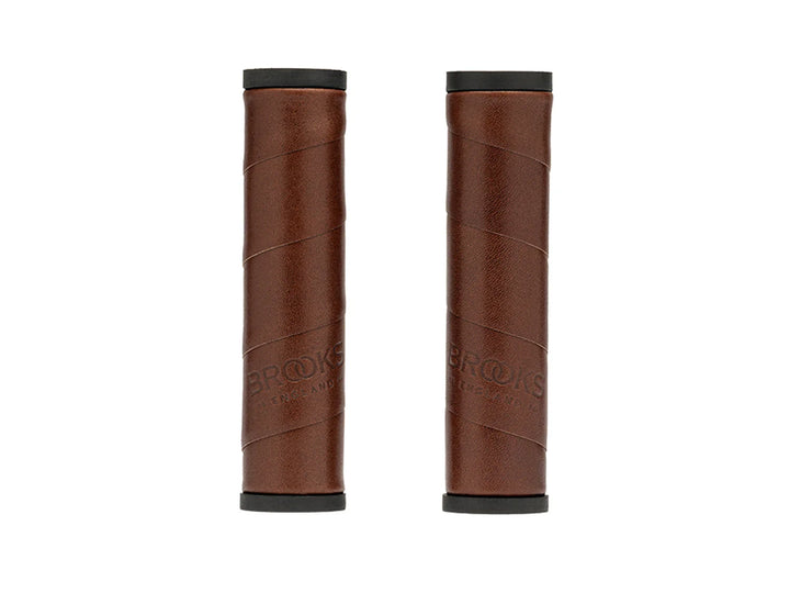 Brooks Willow Leather Grips 130mm
