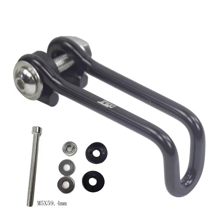 Trigo Fork Light Mount for Cateye lights - Black