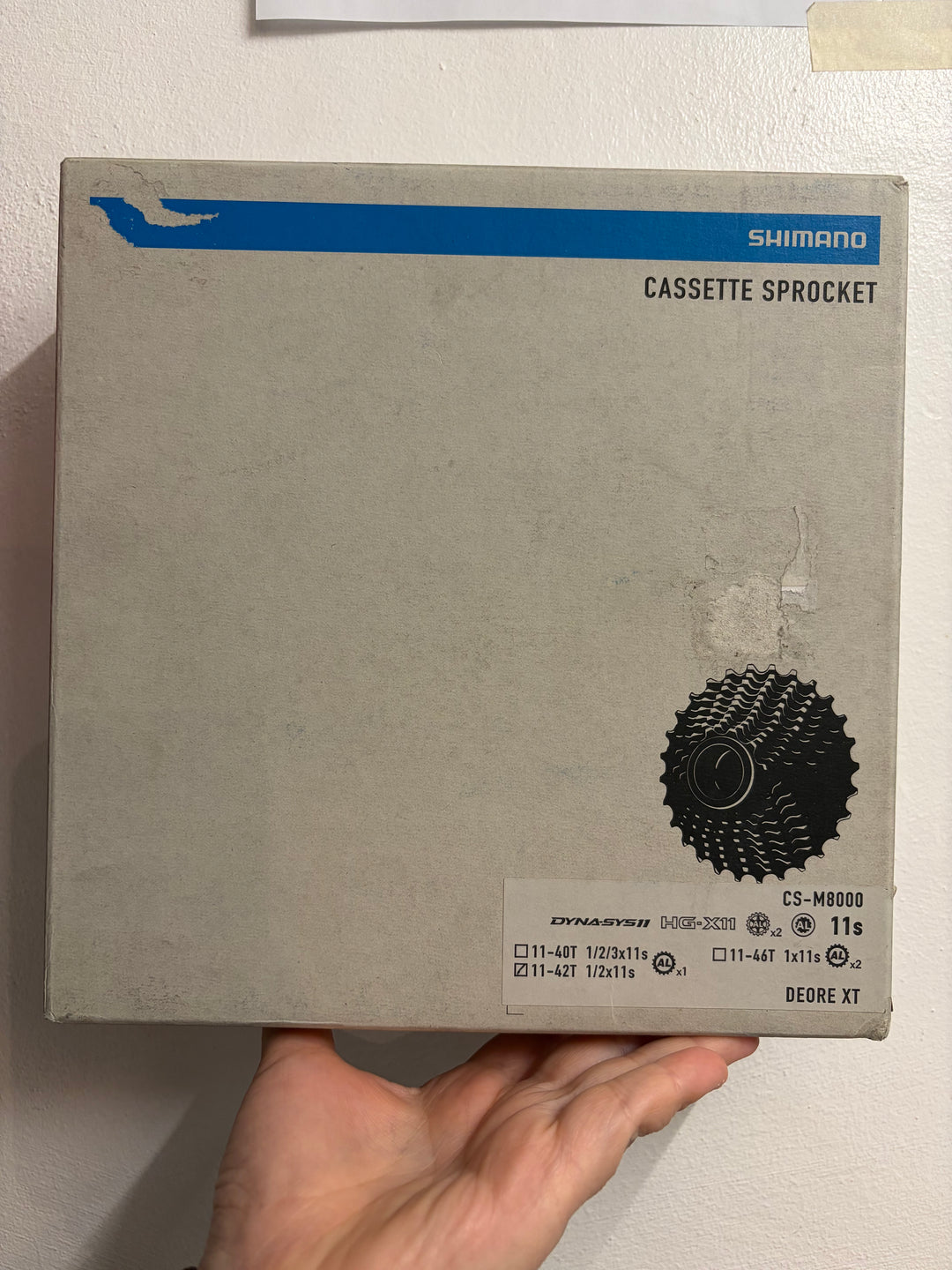 Shimano Cassette XT 11-speed CS-M8000