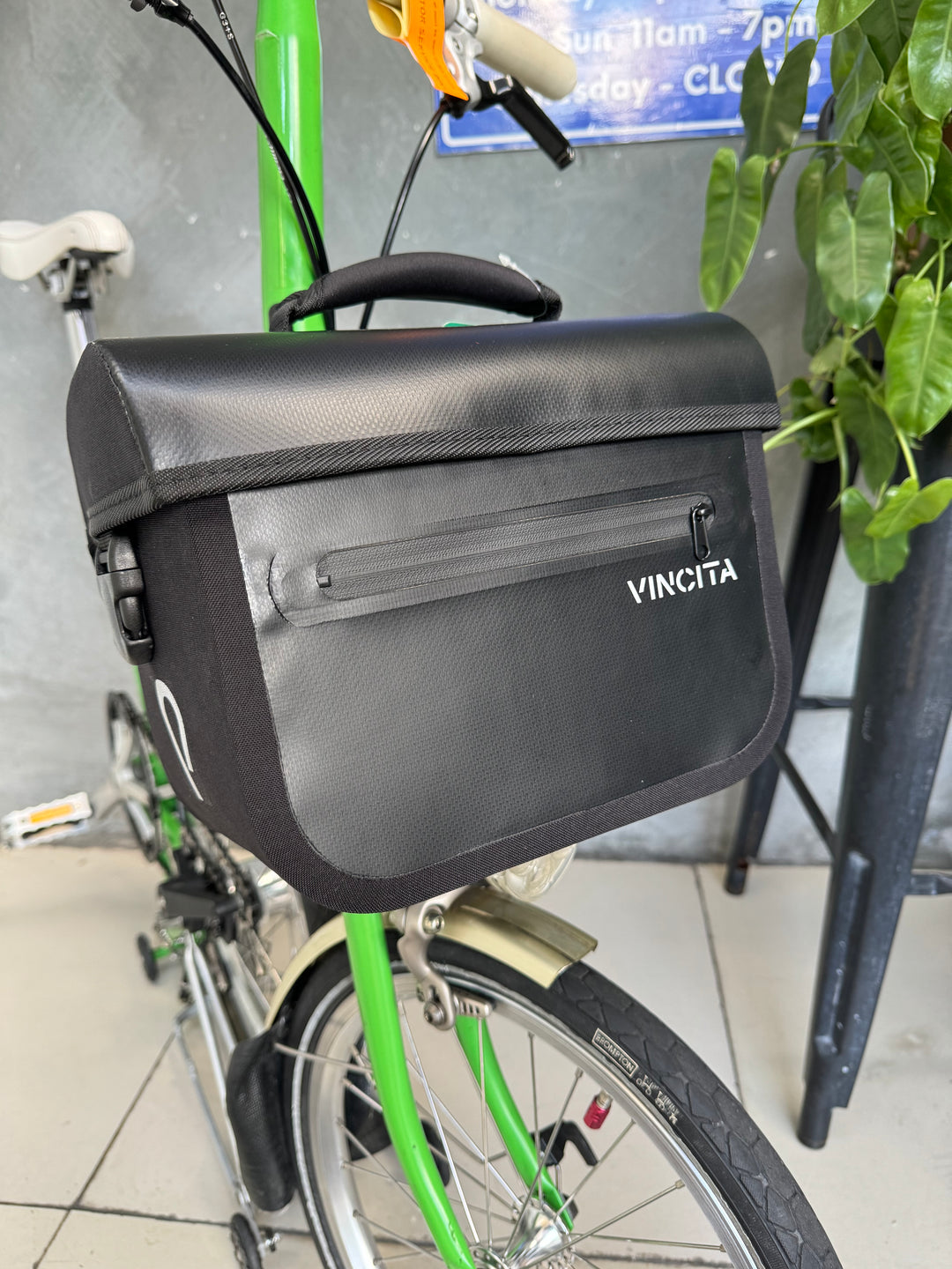 Vincita Cooper Waterproof Brompton Front Bag