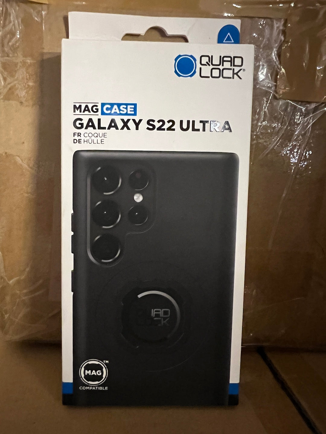 Quad Lock MAG Case for Samsung Galaxy S23 Ultra Black
