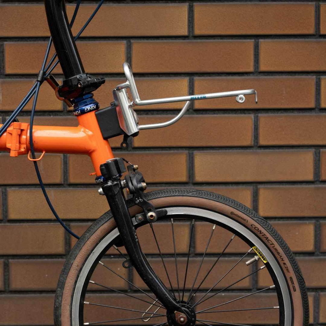 Nitto Brompton Front Rack FW-BM-1F Silver