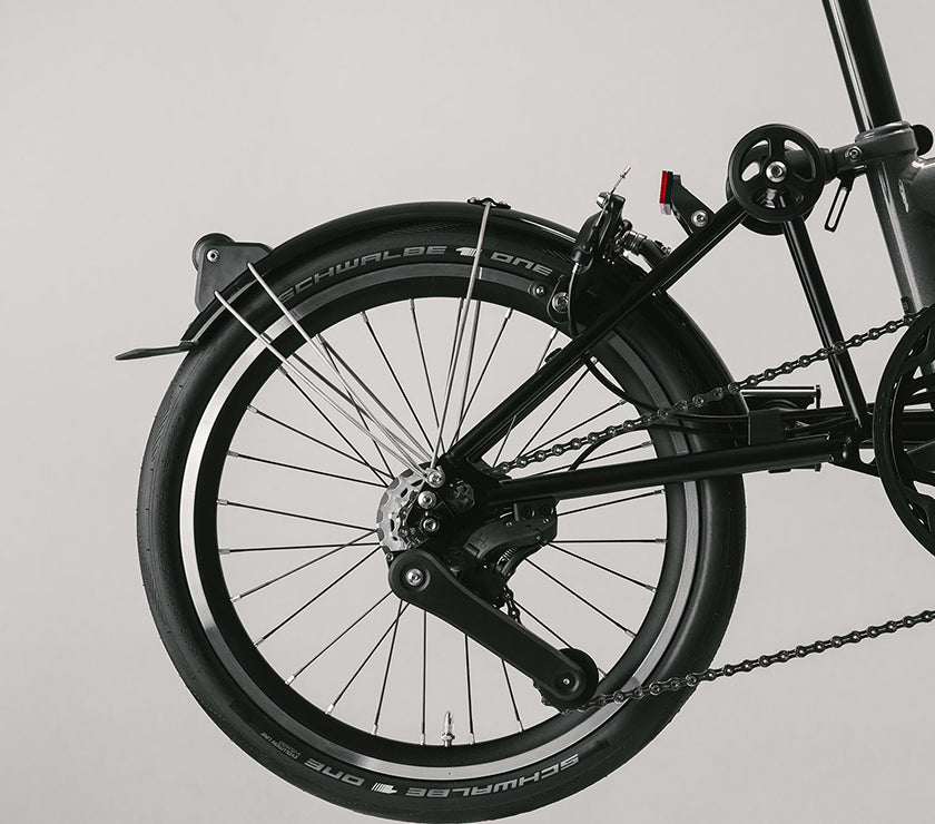 Brompton P-Line S4L Midnight Black – Bikeary Bicycle Lifestyle