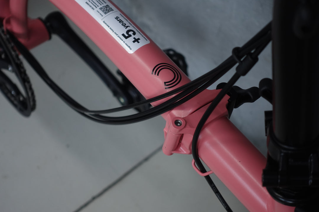 Brompton C Line 12-Speed M12L Flaming Pink 2025