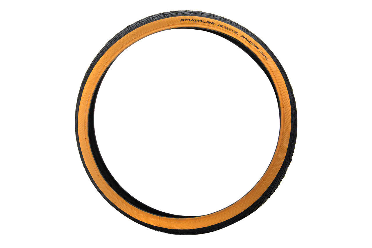 Schwalbe Marathon Racer Tan Wall Tire Folding for Brompton Bikeary Bicycle Lifestyle