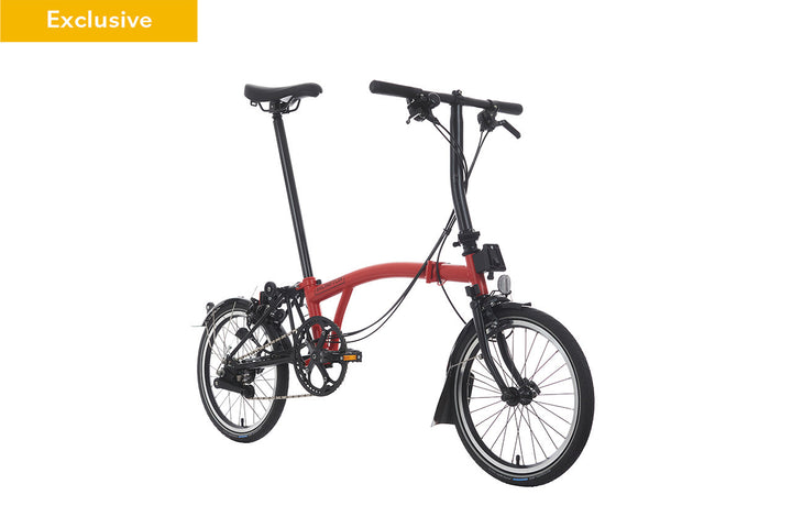 Brompton 2024 C-Line Explore - S6L Vermillion Red