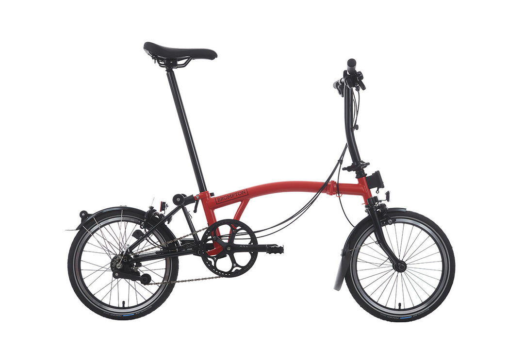 Brompton 2024 C-Line Explore - S6L Vermillion Red