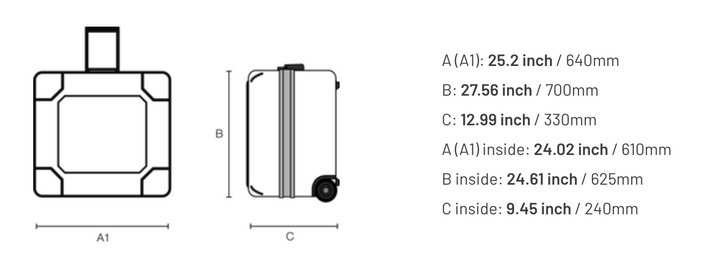 B&W Foldon Bike Hard Case