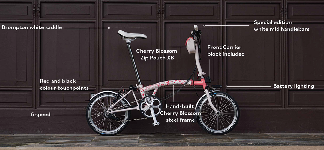 Brompton M6L Cherry Blossom V2