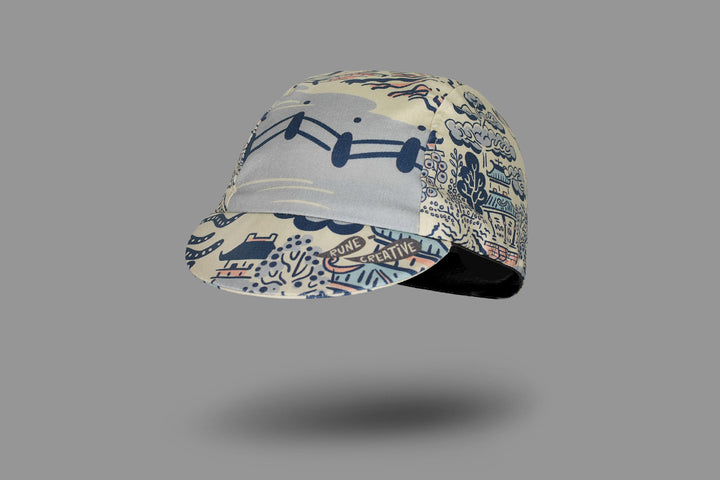 Cycling Cap - Warm Chaniwa by Rune Creative