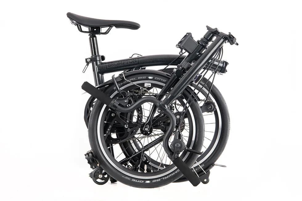 Brompton P-Line M4L Midnight Black – Bikeary Bicycle Lifestyle