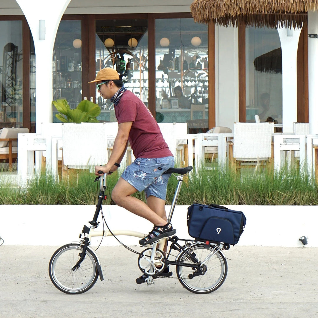 Vincita Big Nash Brompton Rack Bag Bikeary Bicycle Lifestyle