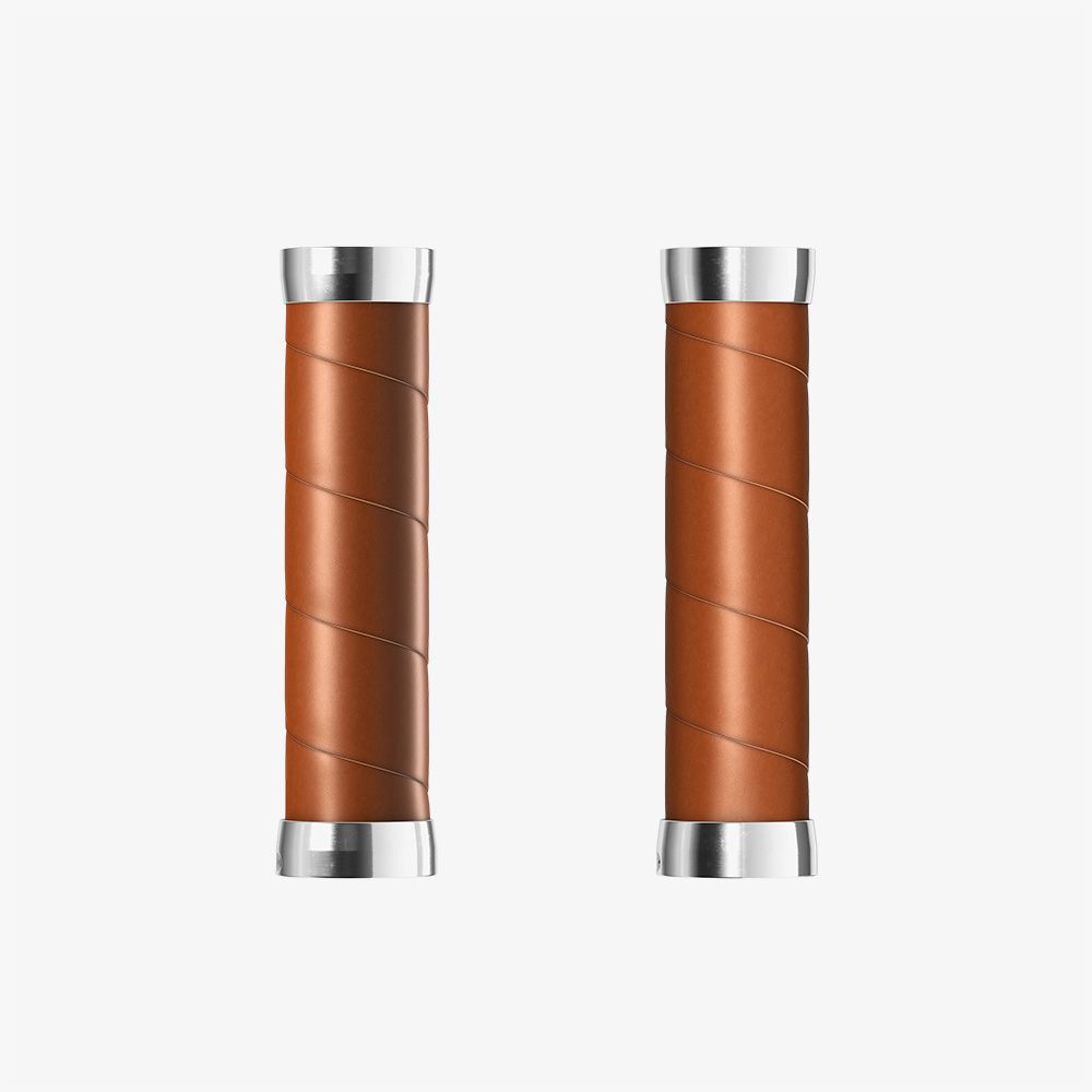 Brooks Slender Leather Grips 130mm