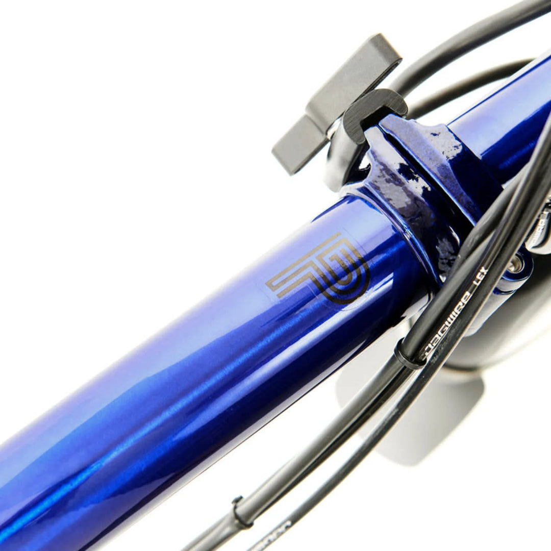 Brompton P Line S12L Bolt Blue Lacquer