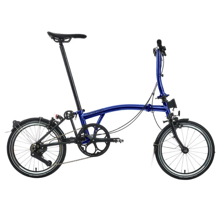 Brompton P Line S12L Bolt Blue Lacquer
