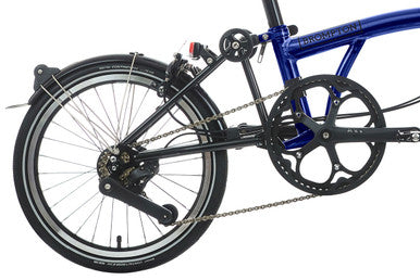 Brompton P Line S12L Bolt Blue Lacquer