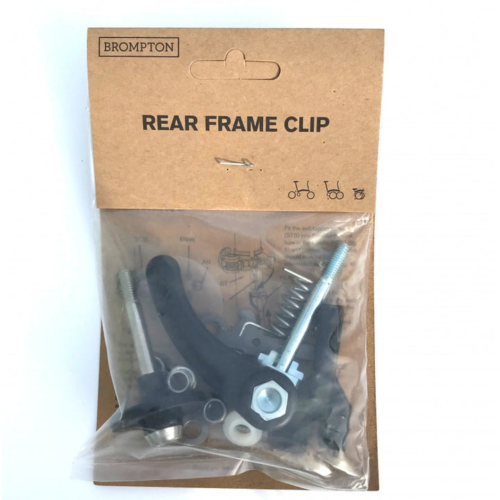 Brompton Rear Frame Clip Retrofit Kit with QR Seat Clamp