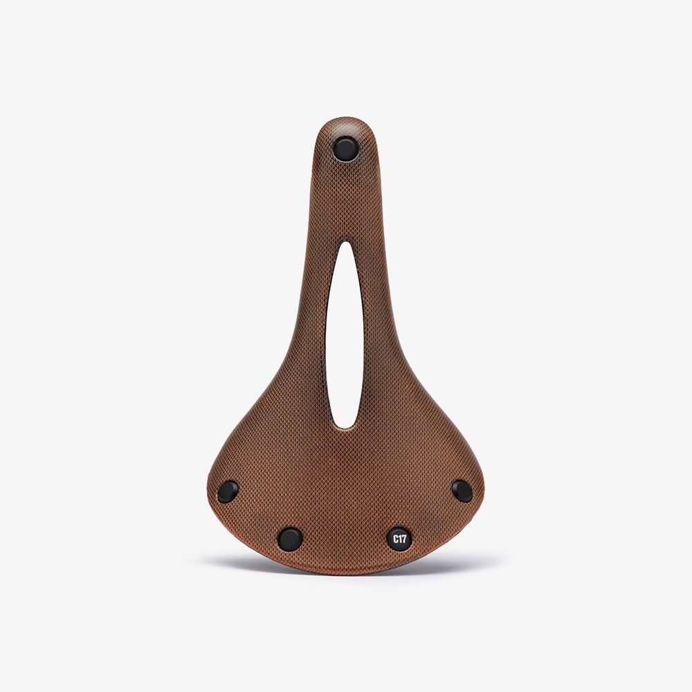 パーツ BROOKS carved cambium C17 (all weather) Brooks Cambium C17 Carved All Weather - Orange – Bikeary Bicycle