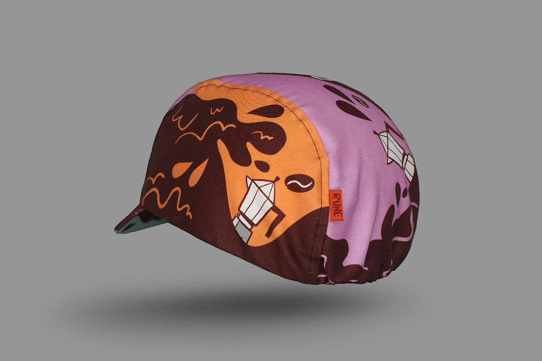 Cycling Cap - Coffee Cap