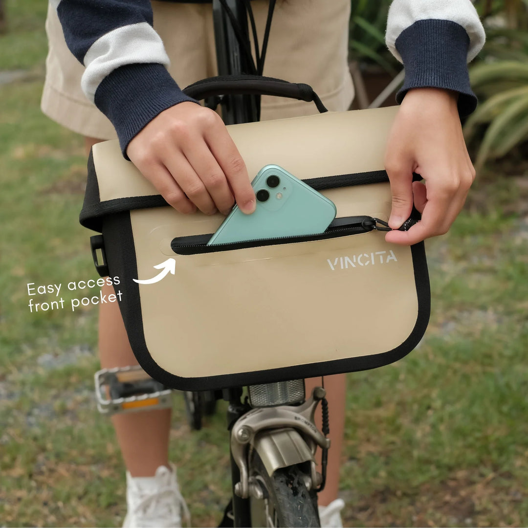 Vincita Cooper Waterproof Brompton Front Bag