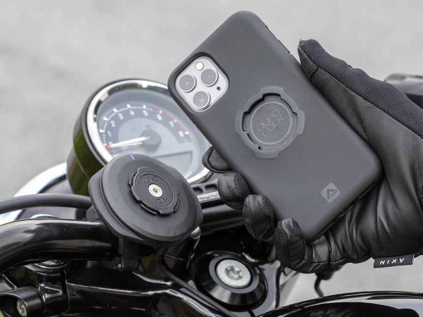 Quad Lock Wireless Charger Motorcycle Usb Charger Quad Lock