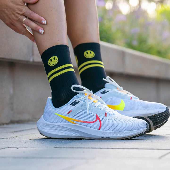 Sporcks Socks - Happy Run Black