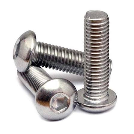 Allen M5 Bottle Cage Bolts, Stainless by pair