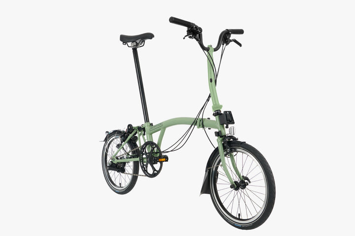 Brompton C-line Explore M6L Matcha Green (Black Ed.)