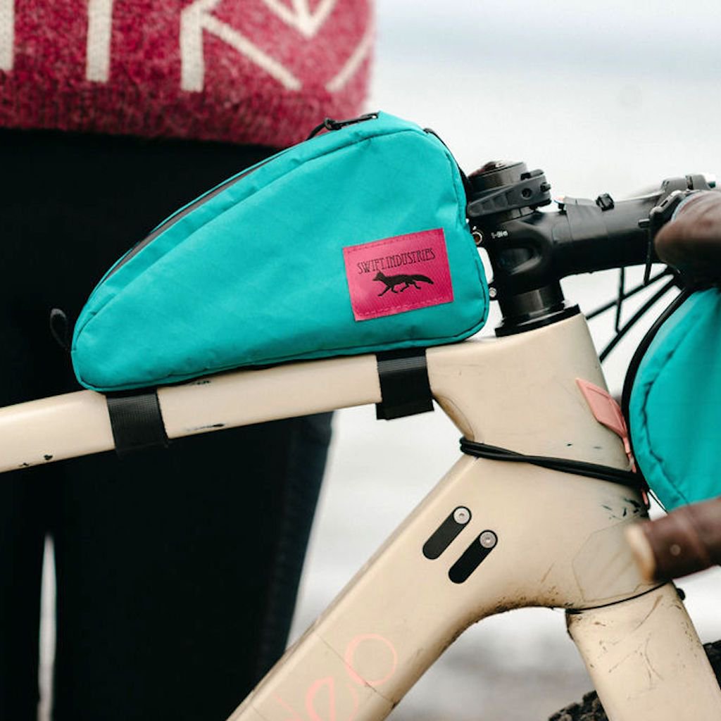 SWIFT INDUSTRIES Moxie Top Tube Bag - Teal – Bikeary Bicycle Lifestyle