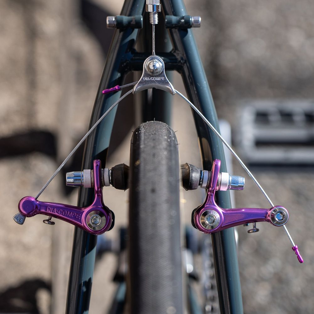 DIA-COMPE DC980 カンチブレーキ　パープル DIA-COMPE DC980 retro canti brake (purple/BL special