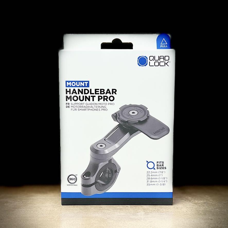 QUAD LOCK Motorcycle Handlebar Mount – Bikeary Bicycle Lifestyle