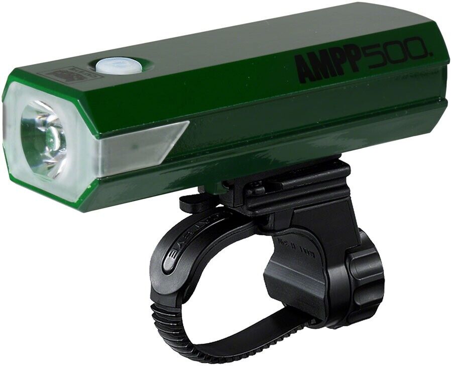 Cateye Front Light AMPP 500 - Dark Green