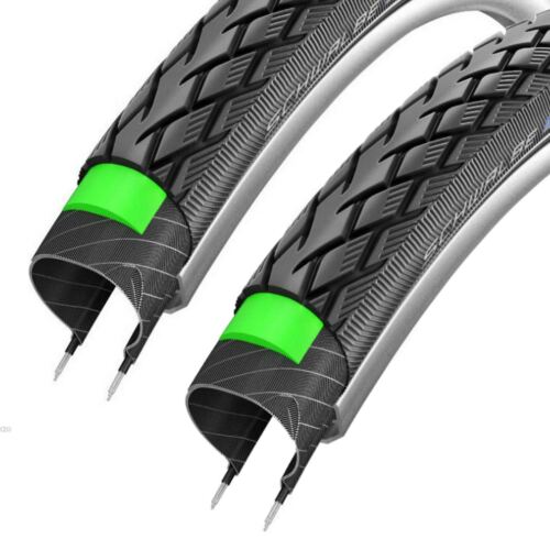 Schwalbe Marathon Tires 16x1-3/8 for Brompton, Tubes & Rimtape