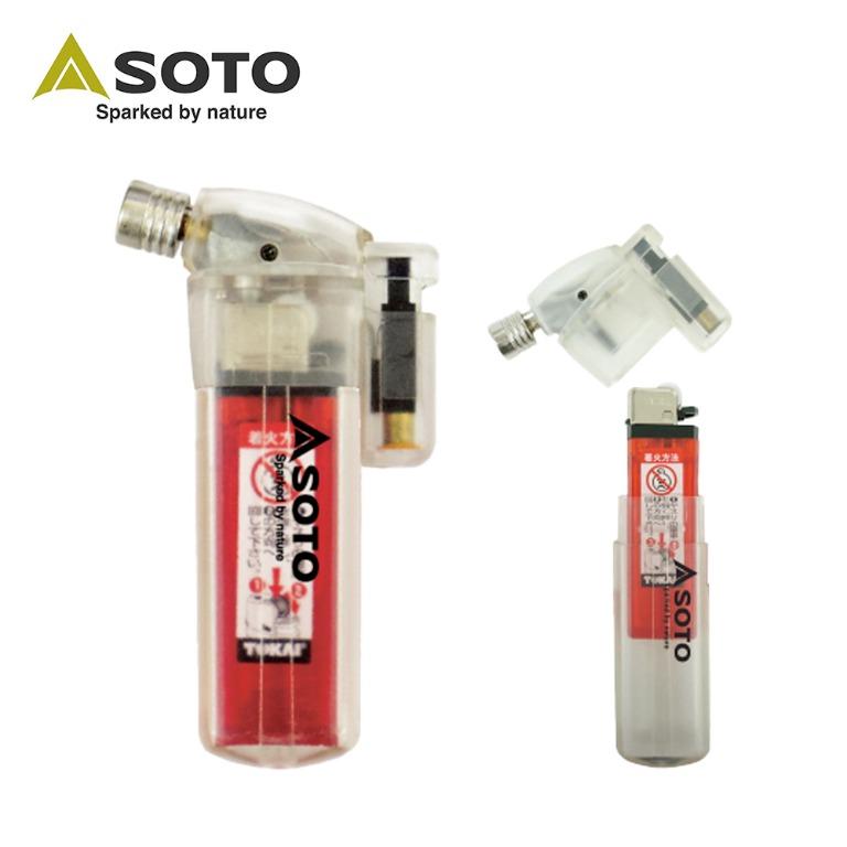 Soto Pocket Torch PT14 - Skeleton White (Transparent)