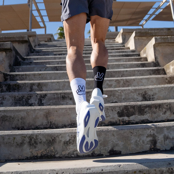 Sporcks Socks - UP ✌🏼 Black & White