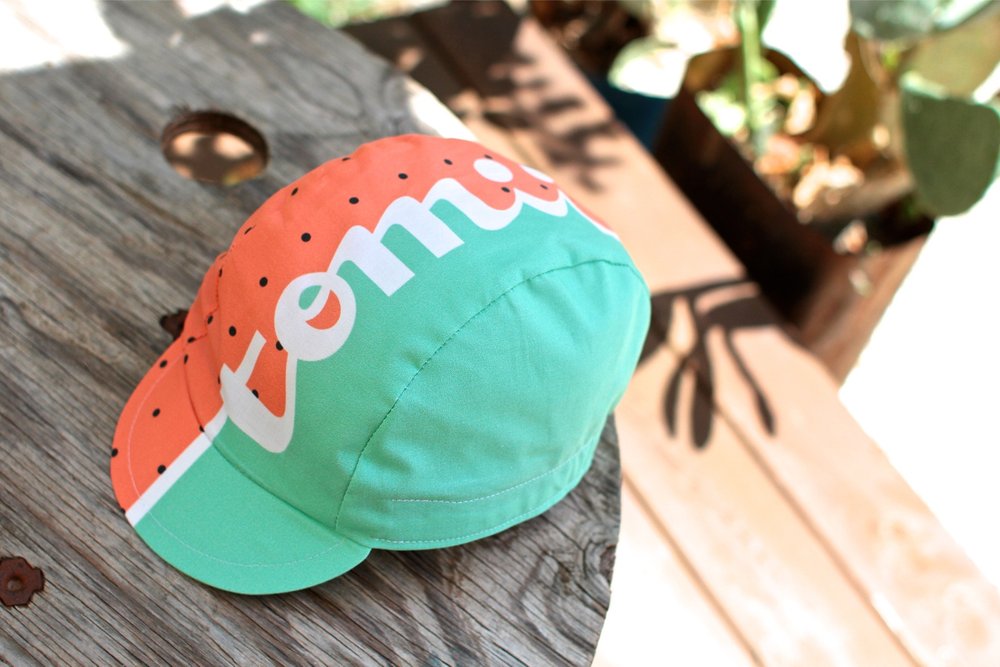 TOMII CYCLES Watermelon Cycling Cap