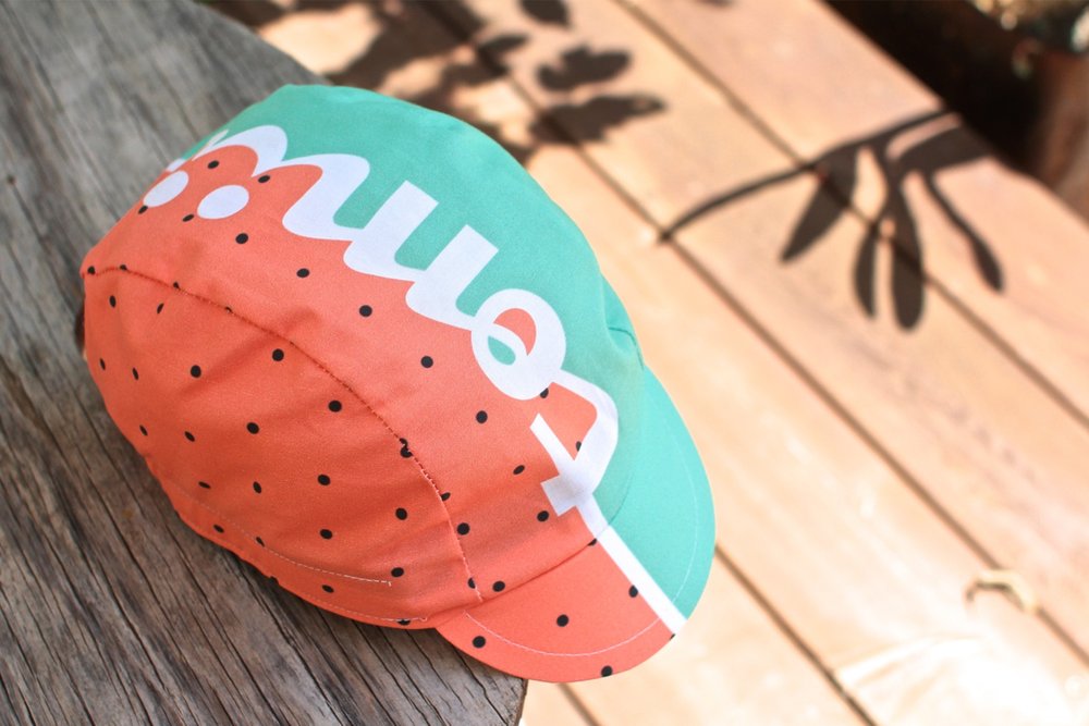 TOMII CYCLES Watermelon Cycling Cap