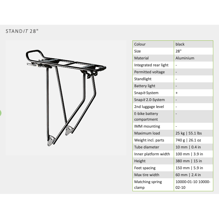 Racktime STANDit 28"