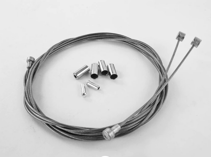 VELO ORANGE Metallic Braid Derailleur Cable Kits