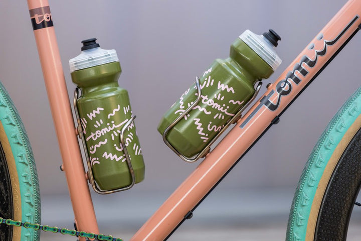 TOMII CYCLES TC x WB: Water Bottle - Avocado