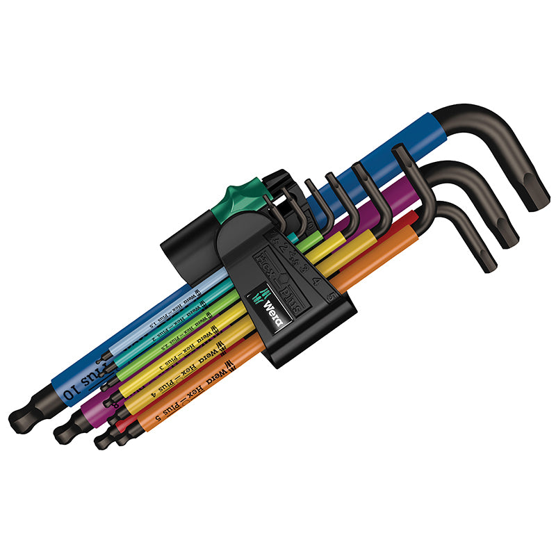 Wera 950/9 Hex-Plus Multicolor HF-1 L-Keys