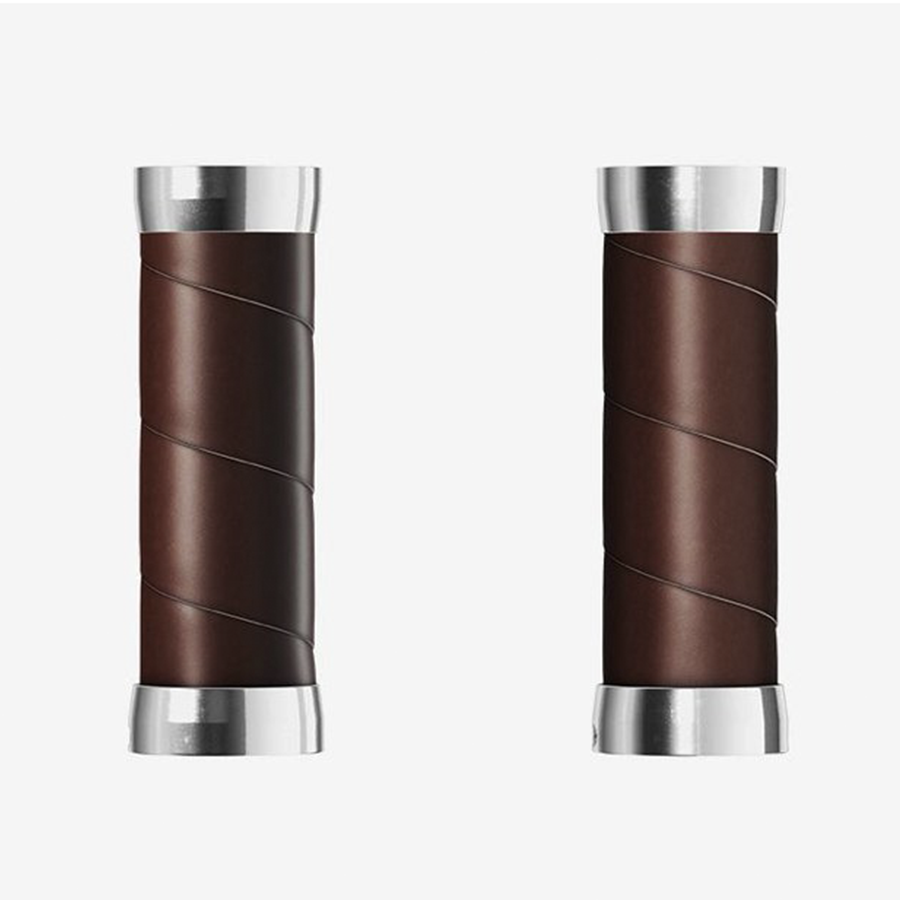 Brooks Slender Leather Grips 100mm