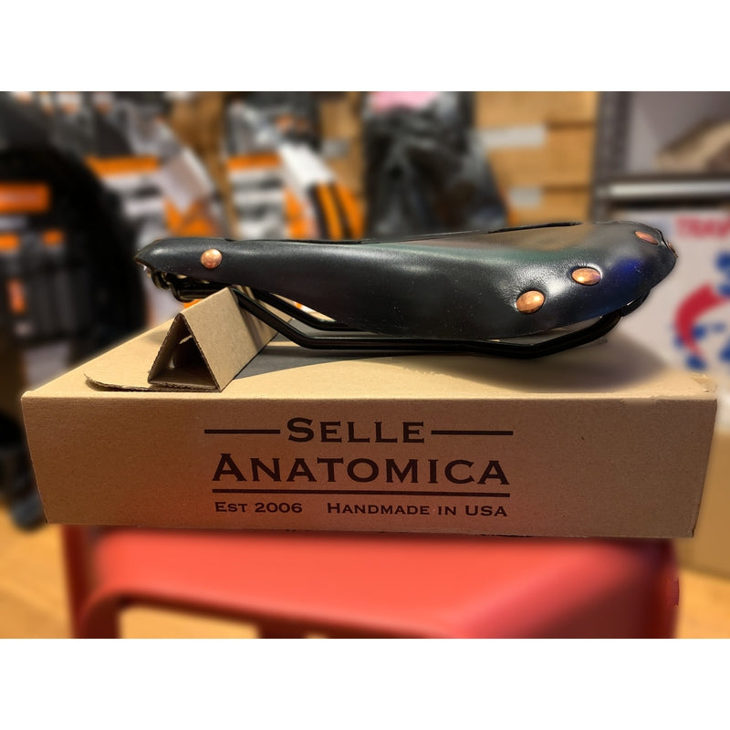 Selle Anatomica Saddle - H1 Black Copper