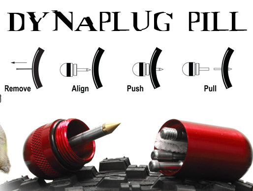Dynaplug® Pill - Tubeless Bicycle Tire Repair Kit