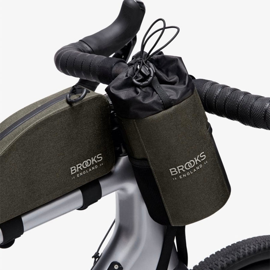 Brooks Scape Feed Pouch - Mud Green